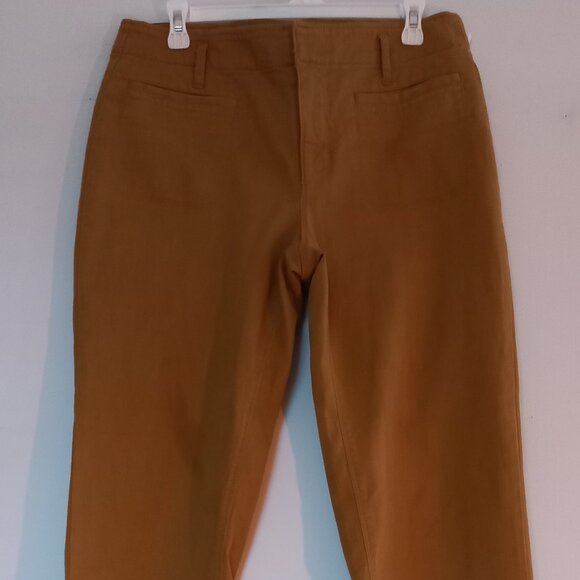 LOFT mustard straight leg jeans - Picture 5 of 15